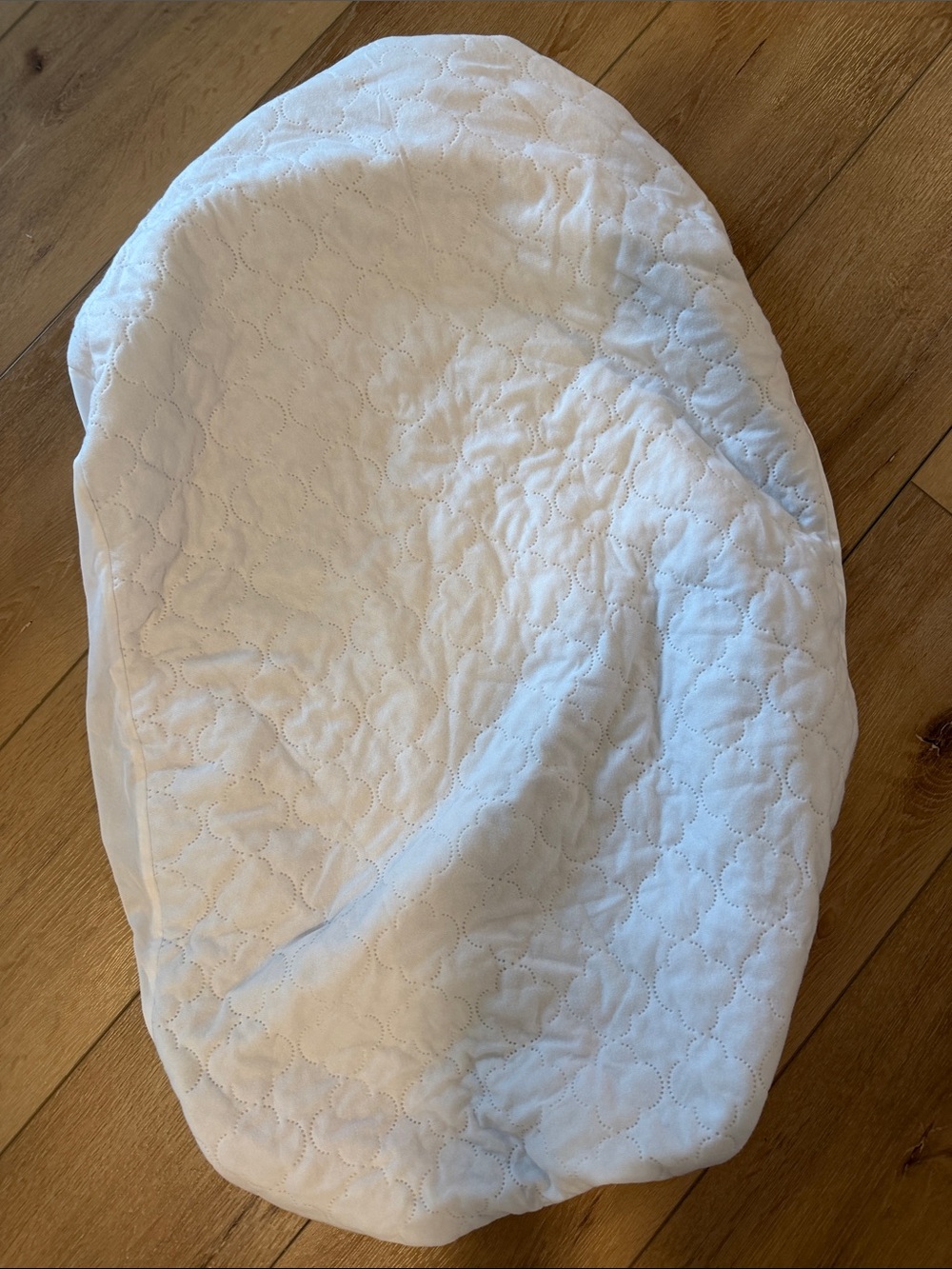 White Quilted Mattress Protector Cover - Lightweight Mattress Pad